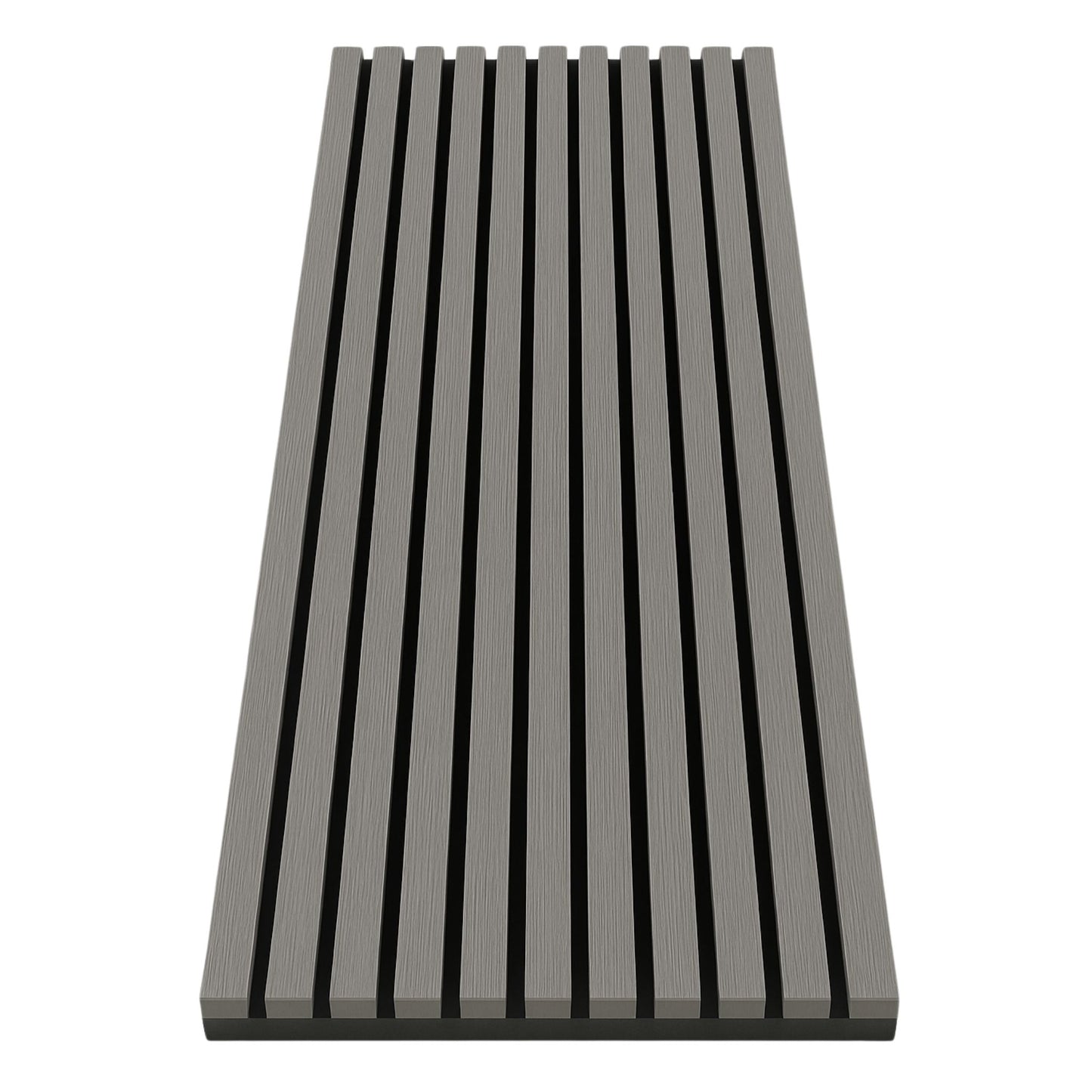 Akustikpaneel Holzoptik – Schallabsorbierende Wandverkleidung mit Lamellen - 240cm x 60cm x 21mm