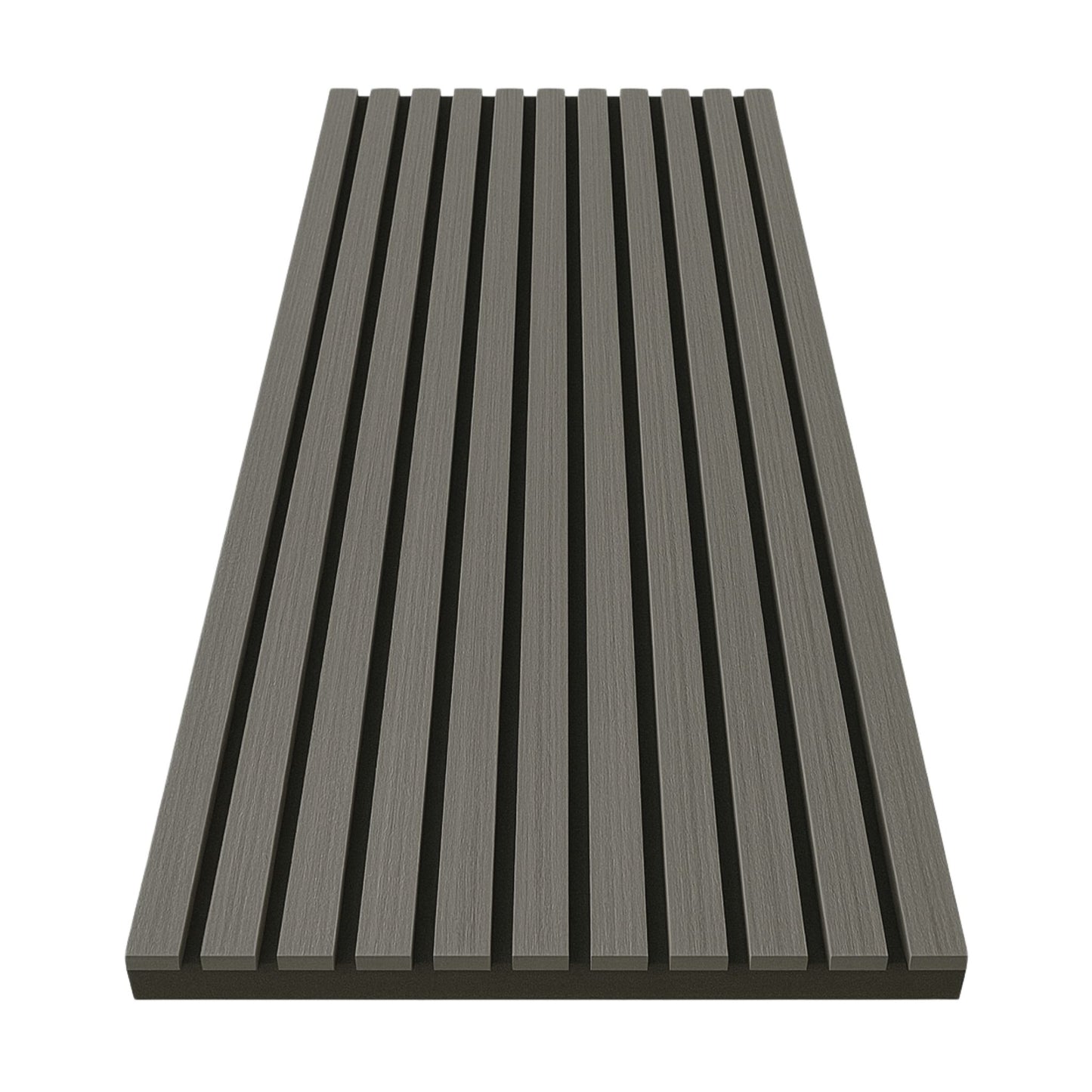 Akustikpaneel Holzoptik – Schallabsorbierende Wandverkleidung mit Lamellen - 240cm x 60cm x 21mm