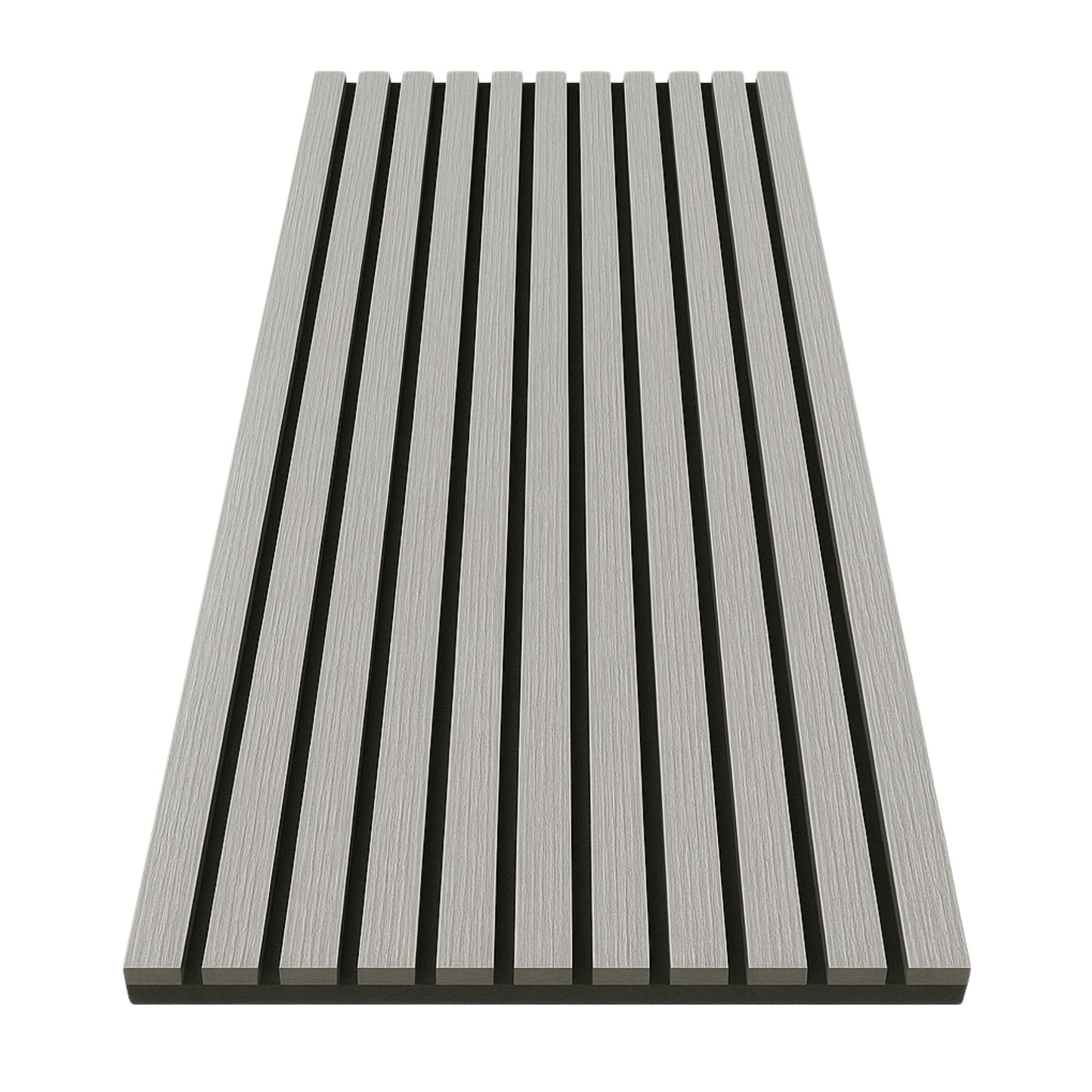 Akustikpaneel Holzoptik – Schallabsorbierende Wandverkleidung mit Lamellen - 240cm x 60cm x 21mm