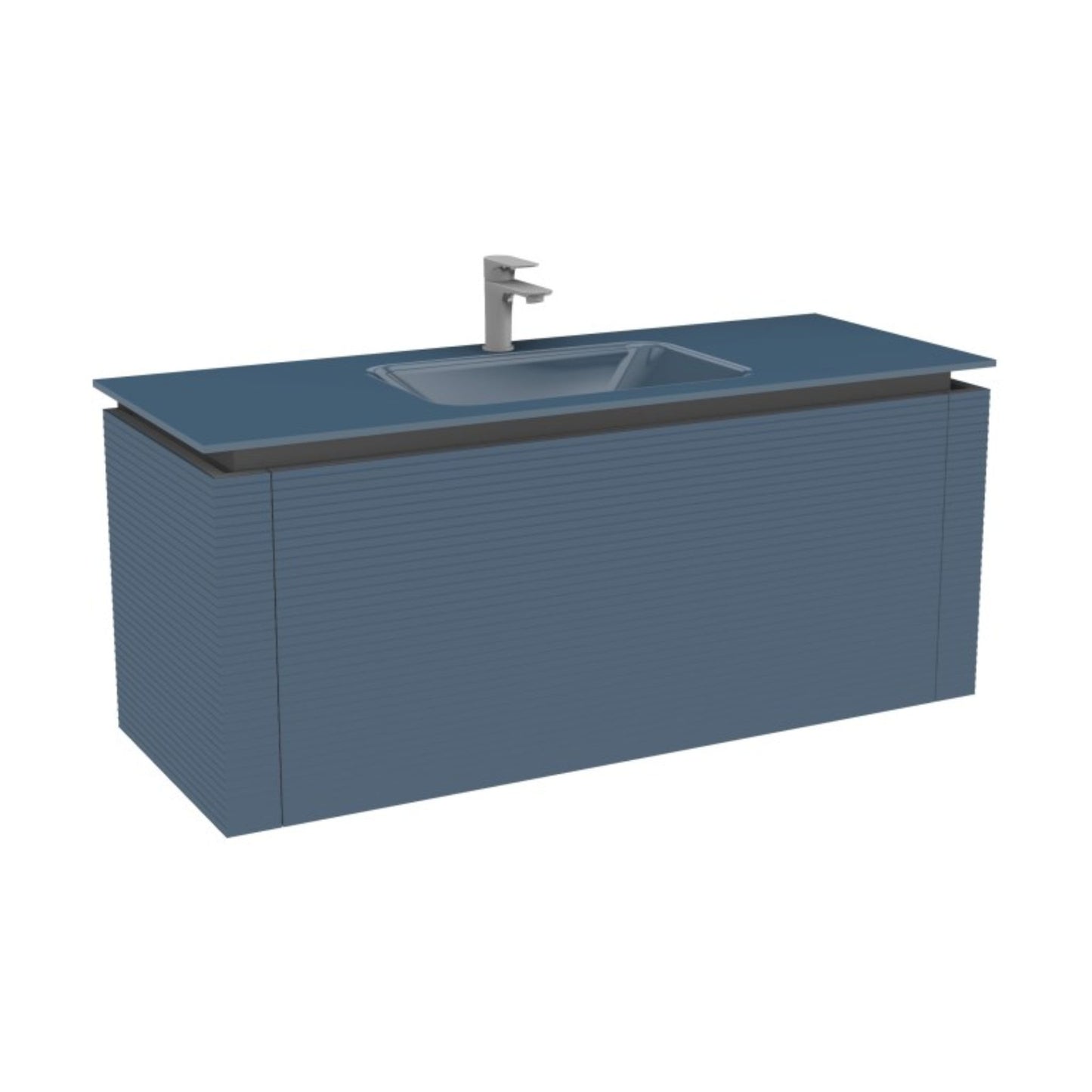 Waschtischunterschrank Vanessa - 120cm Deep Blue