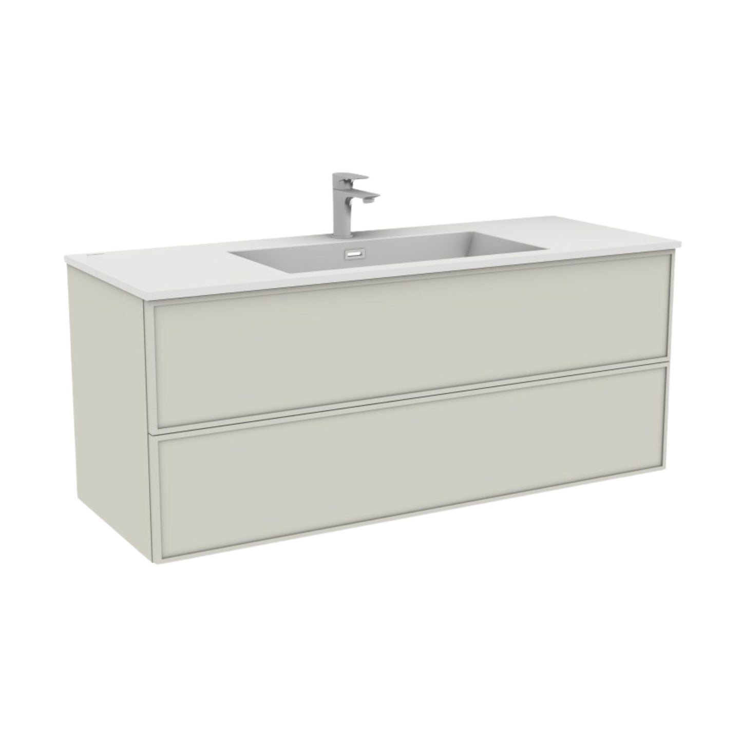 Waschtischunterschrank Santa - 120cm Platin