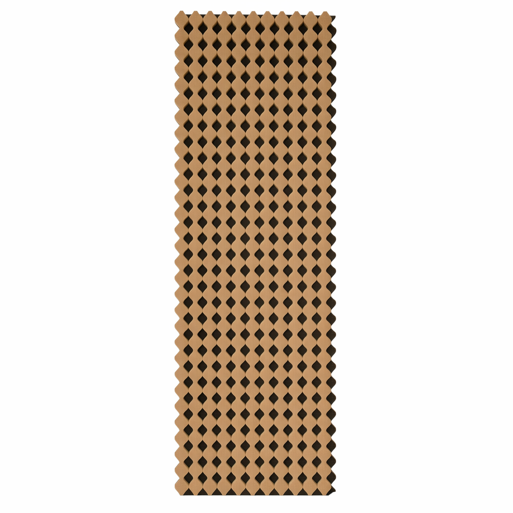 Akustikpaneel Flow – Karo Design Wandverkleidung – 240cm x 60cm x 21mm