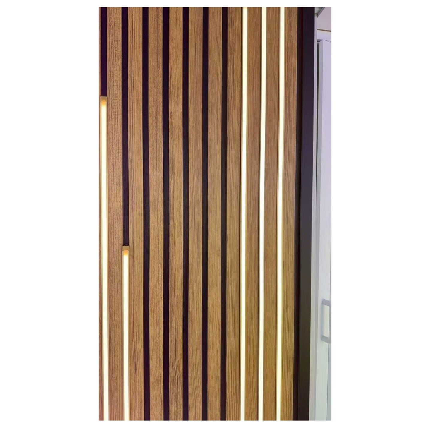 LED Lichtleiste für Akustikpaneele – 4er Set, 3000K Warmweiß inkl. Netzteil