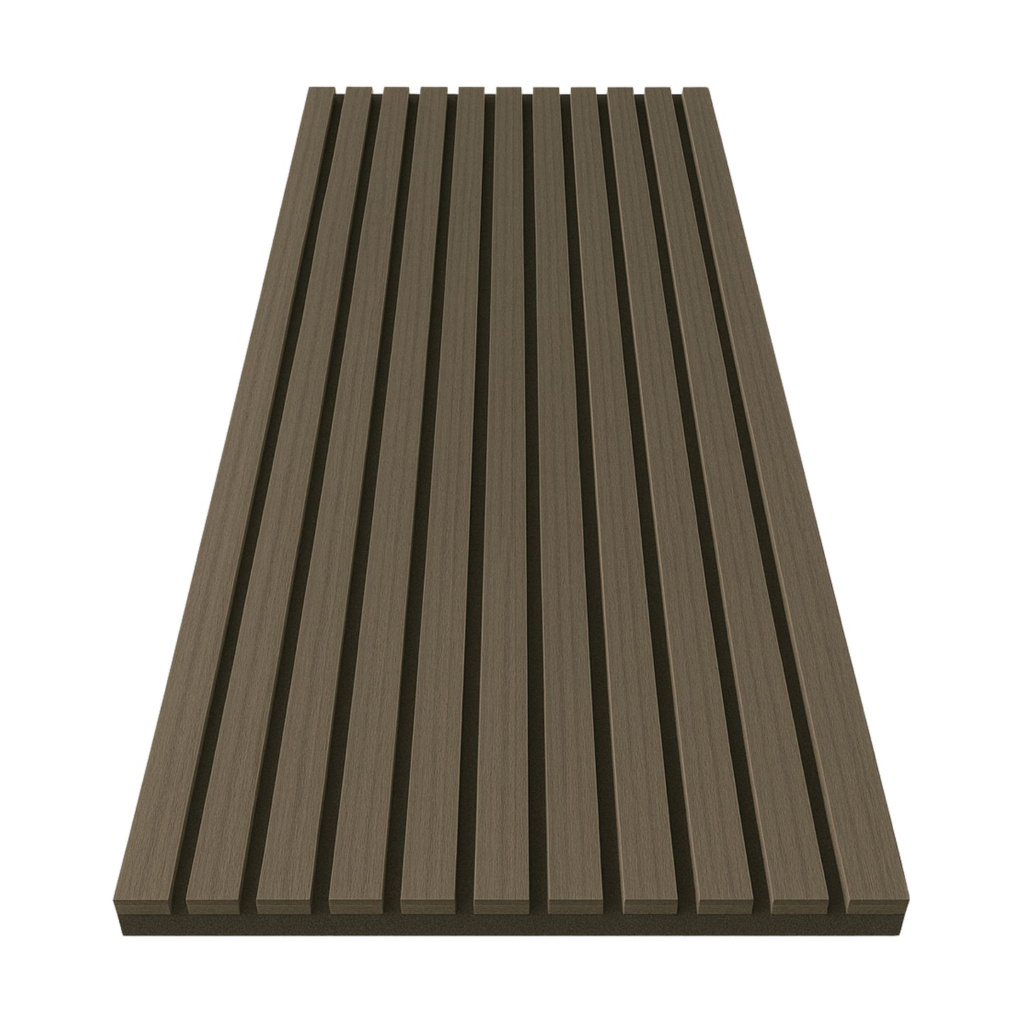 Akustikpaneel Holzoptik – Schallabsorbierende Wandverkleidung mit Lamellen - 240cm x 60cm x 21mm