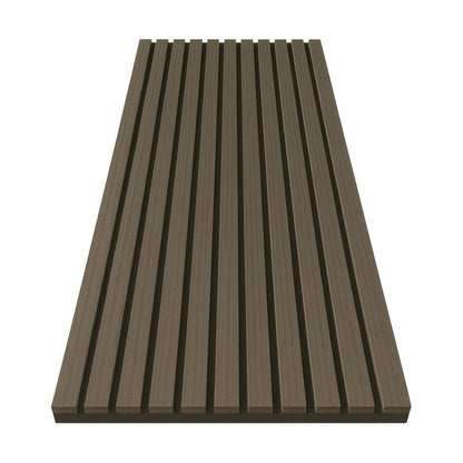 Akustikpaneel Holzoptik – Schallabsorbierende Wandverkleidung mit Lamellen - 240cm x 60cm x 21mm