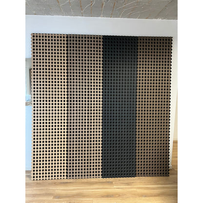 Akustikpaneel Flow – Karo Design Wandverkleidung – 240cm x 60cm x 21mm