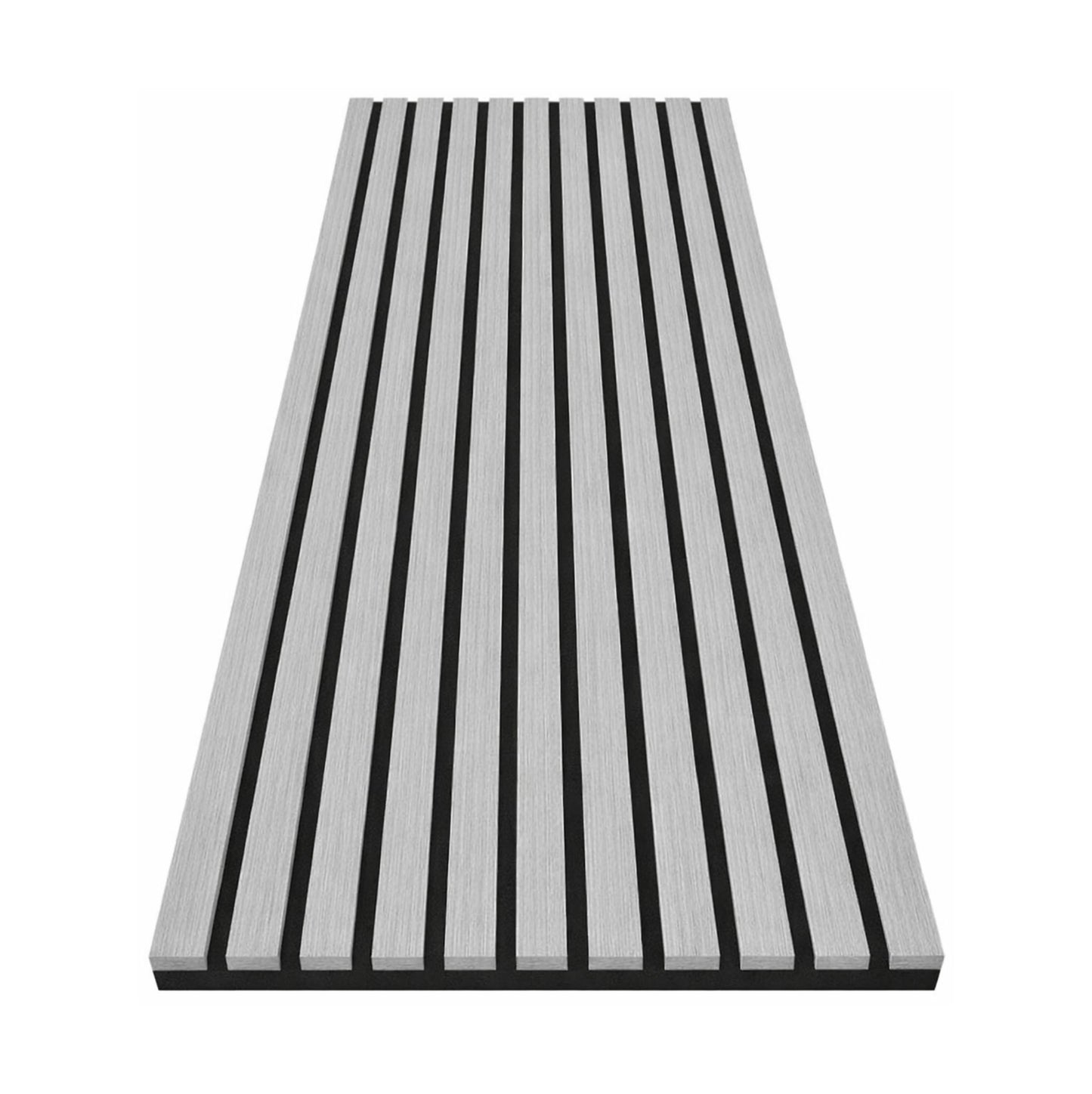 Akustikpaneel Holzoptik – Schallabsorbierende Wandverkleidung mit Lamellen - 240cm x 60cm x 21mm