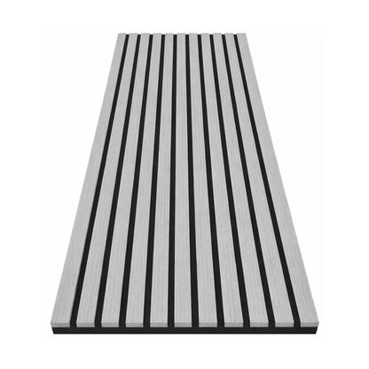 Akustikpaneel Holzoptik – Schallabsorbierende Wandverkleidung mit Lamellen - 240cm x 60cm x 21mm