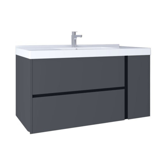 Waschtischunterschrank Linear - 100cm Füme