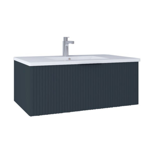 Waschtischunterschrank Bella - 80cm Blue Grey
