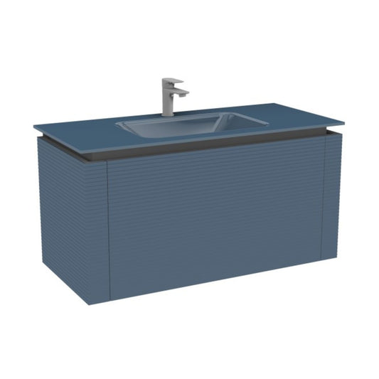 Waschtischunterschrank Vanessa - 100cm Deep Blue