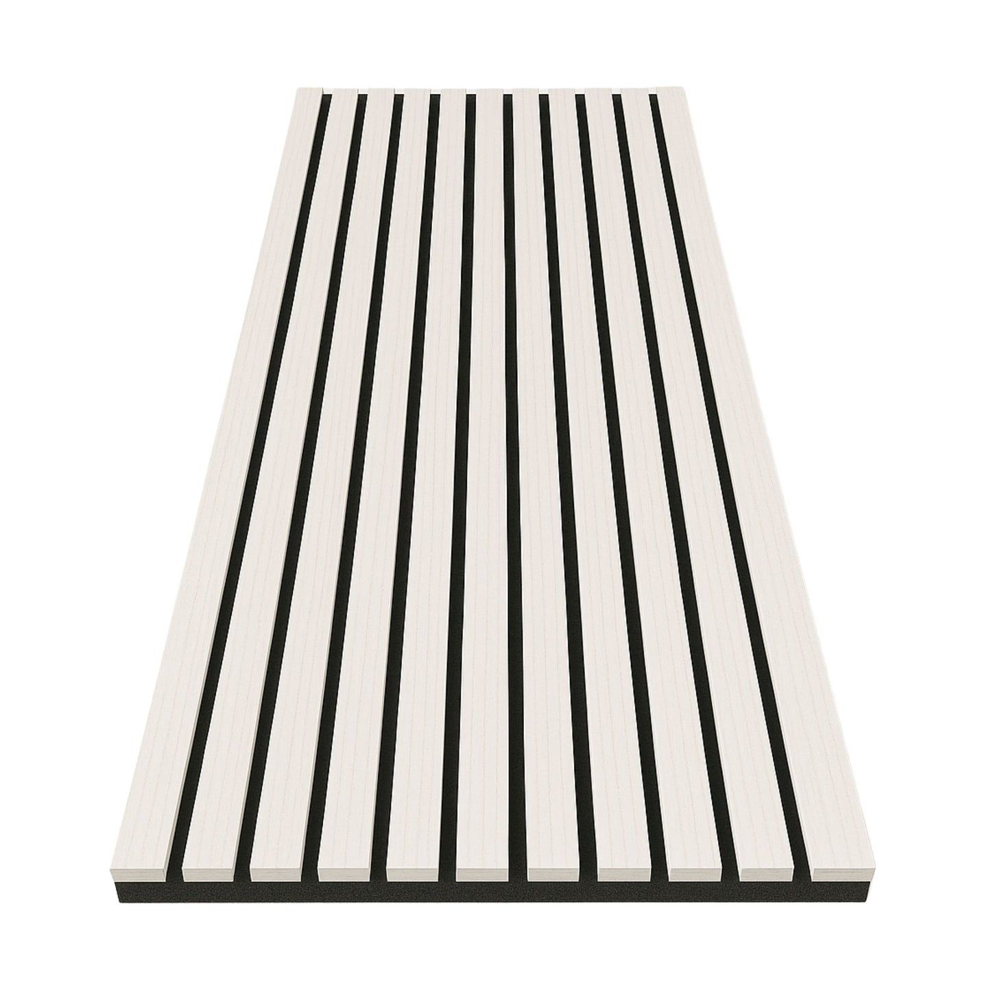 Akustikpaneel Holzoptik – Schallabsorbierende Wandverkleidung mit Lamellen - 240cm x 60cm x 21mm
