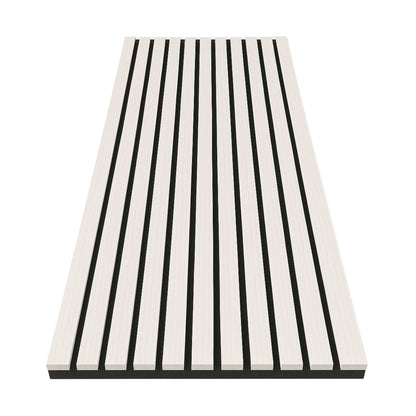 Akustikpaneel Holzoptik – Schallabsorbierende Wandverkleidung mit Lamellen - 240cm x 60cm x 21mm
