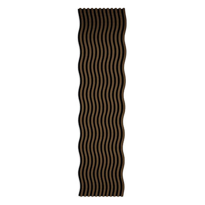 Akustikpaneel Wave – Curved Lamellen Wandverkleidung – 240cm x 60cm x 21mm