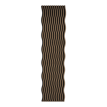 Akustikpaneel Wave – Curved Lamellen Wandverkleidung – 240cm x 60cm x 21mm